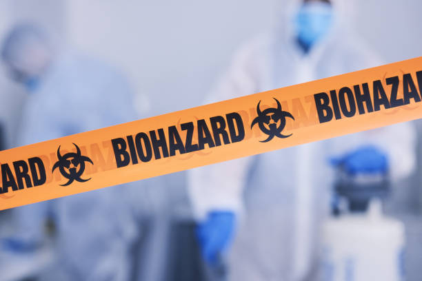 Professional Biohazard Cleanup technician working in Lytle Creek, CA